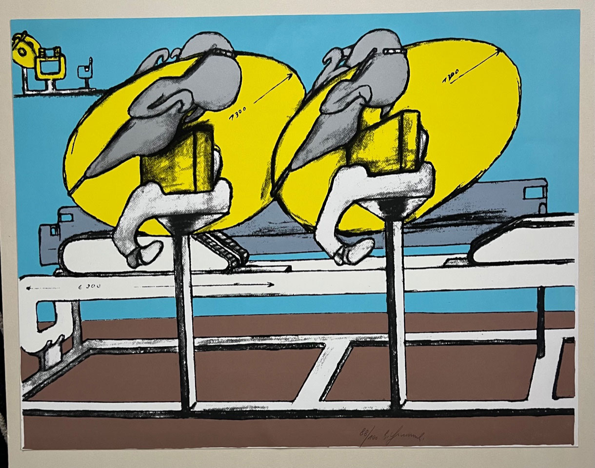 BRUNO GIRONCOLI Druckgrafik, 2005